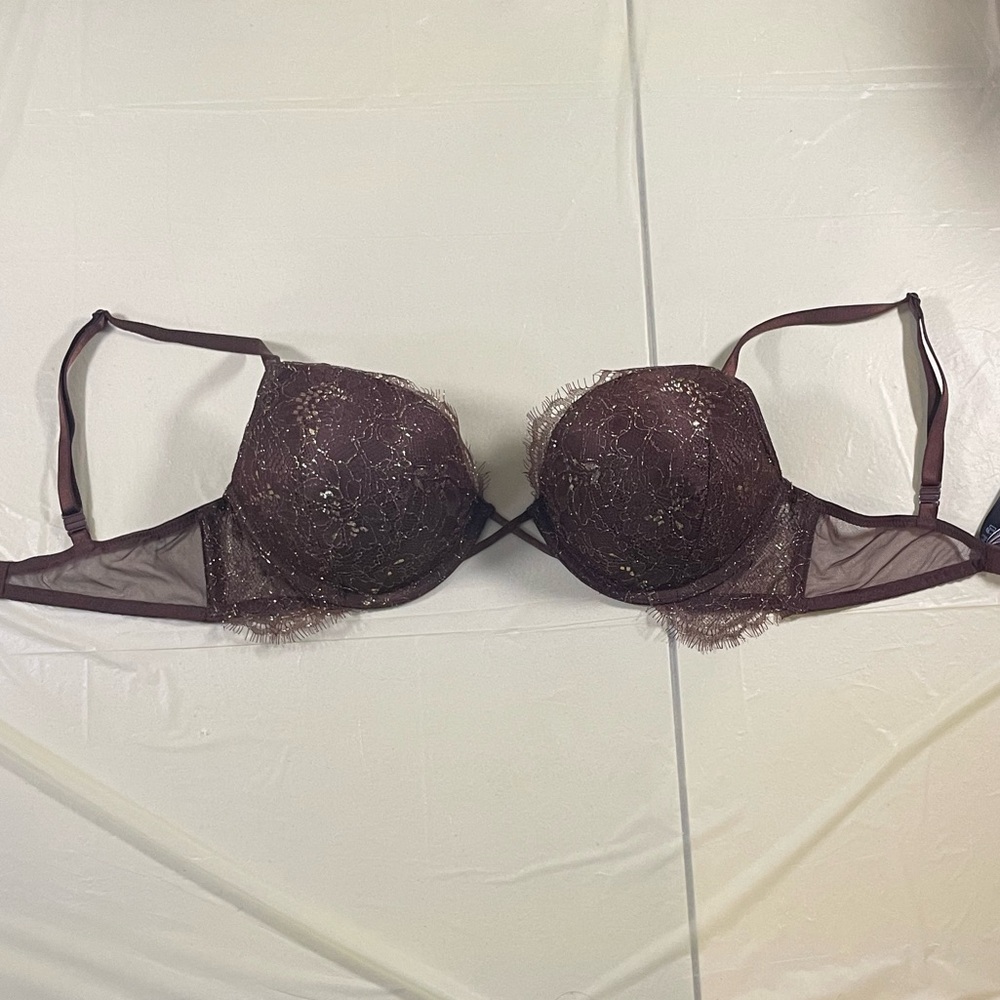 Victoria's Secret Deep Brown Lace Bra - Picture 15 of 15